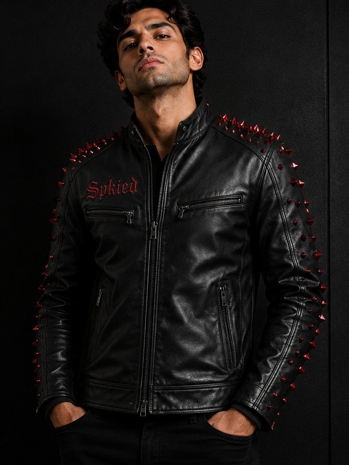 Spiked Rebel Studded Jacket